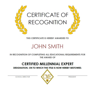 CMEAwardCertificate